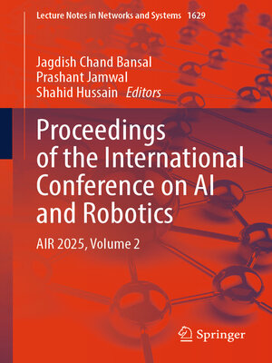 cover image of Proceedings of the International Conference on AI and Robotics